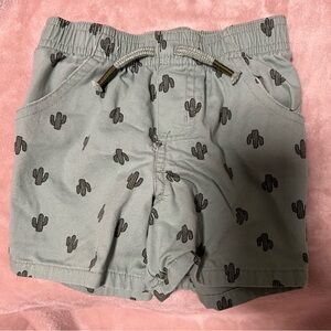 Garanimals Green Cactus Print Shorts size 24 months